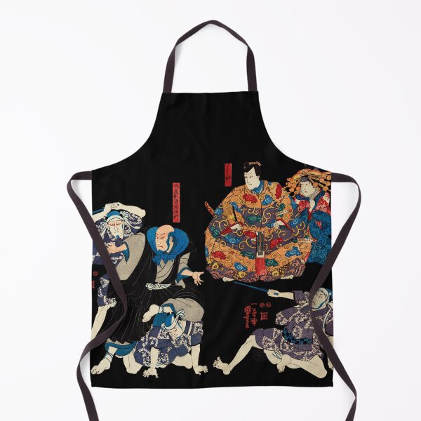 Item preview, Utagawa Kuniyoshi - Sato Norikiyo Nyudo Saigo Yoshinaka | No background designed and sold by GroovyRaffRaff.