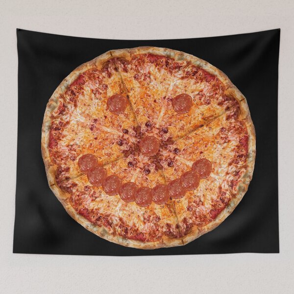 Item preview, Smiling Pepperoni and Cheese Pizza Pie Face designed and sold by Deborah Camp.