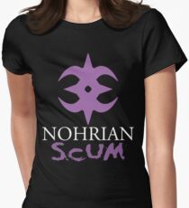 Nohrian Scum Women's Fitted T-Shirt