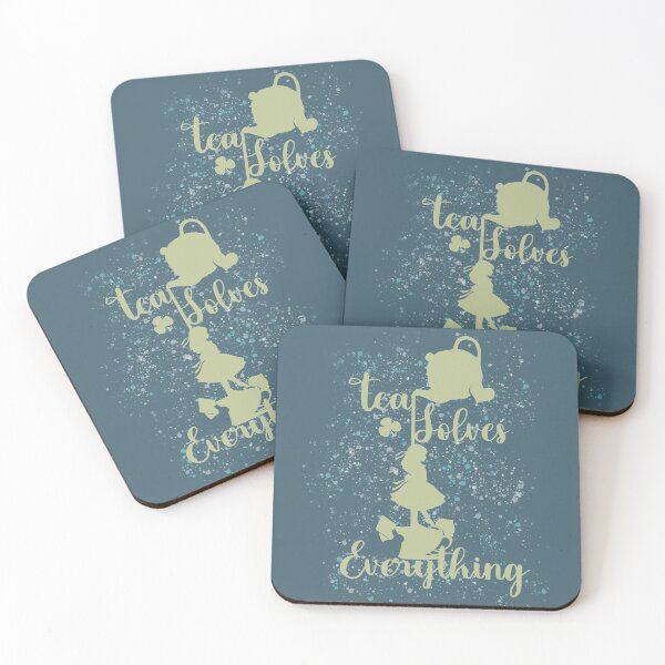 Item preview, Tea Solves Everything - Alice In Wonderland designed and sold by 11UponaTime.
