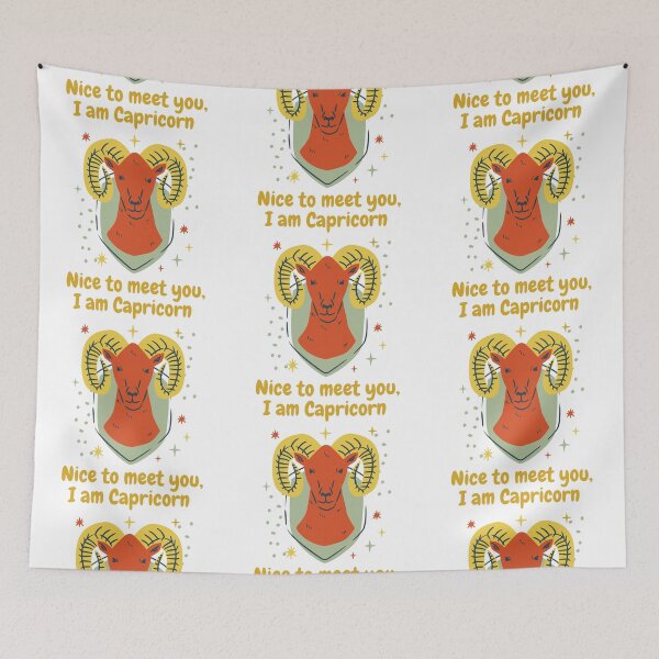 Item preview, Nice to meet you, I am Capricorn  designed and sold by StiAvelli.