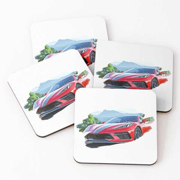 Item preview, Corvette C8 Art Print designed and sold by Auto-Prints.