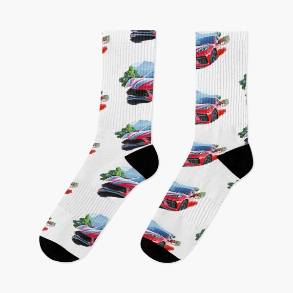 Item preview, Corvette C8 Art Print designed and sold by Auto-Prints.