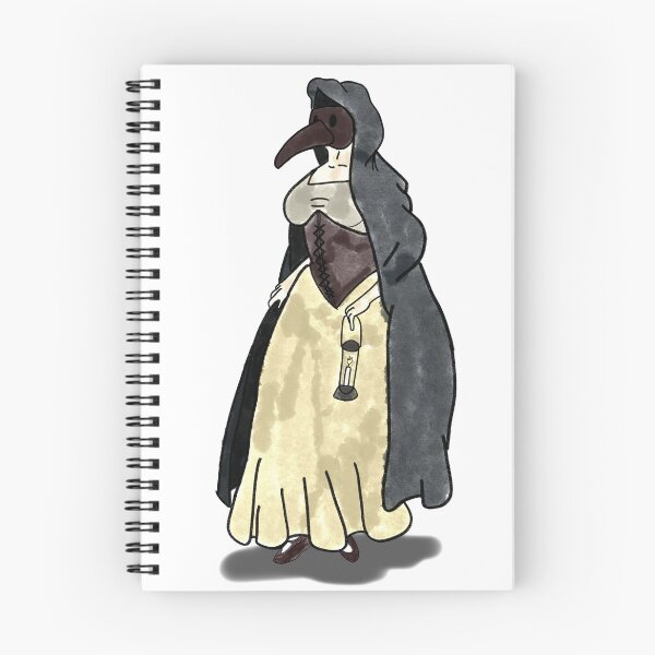 Item preview, Plague Nurse Digital Watercolor designed and sold by MoonlitMadnessDesigns.