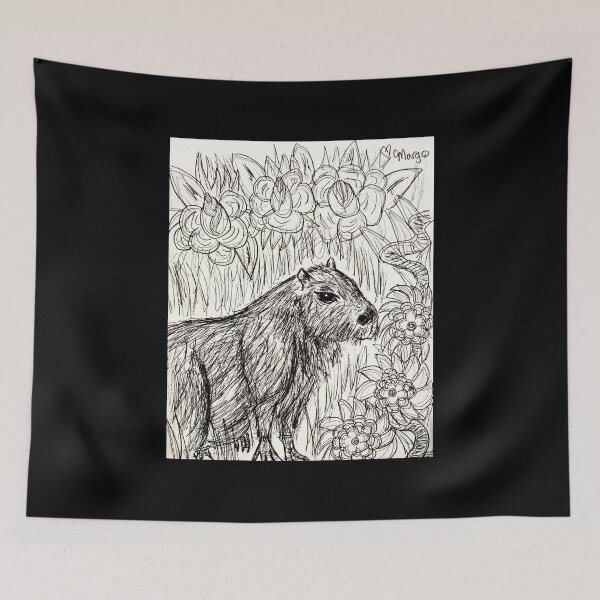 Item preview, Calm Capybara designed and sold by MargoCamille.
