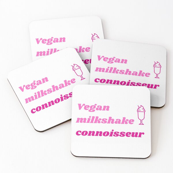 Item preview, Vegan Milkshake Connoisseur, Junk Food Vegan designed and sold by WhimsicaliTee.