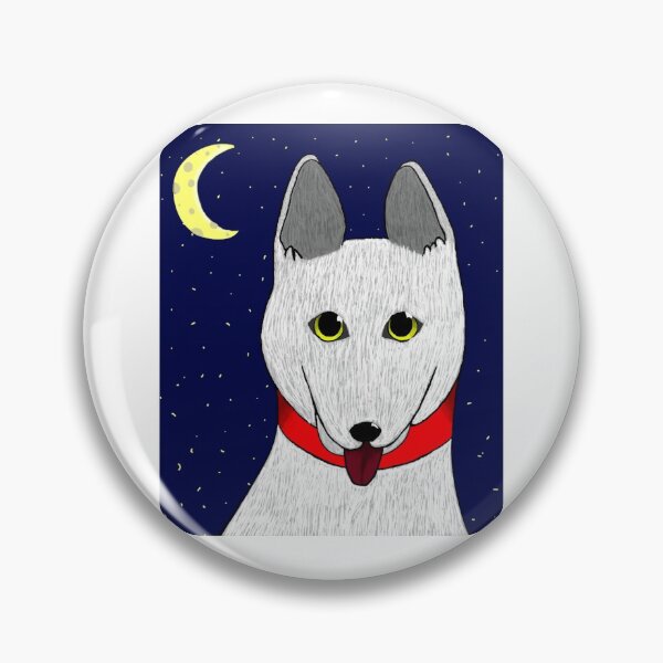 Item preview, Friends and Fears: The Two Lives of a Wolf-Dog "Original Cover Art' designed and sold by FloofCat.