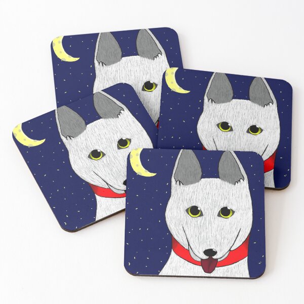 Item preview, Friends and Fears: The Two Lives of a Wolf-Dog "Original Cover Art' designed and sold by FloofCat.