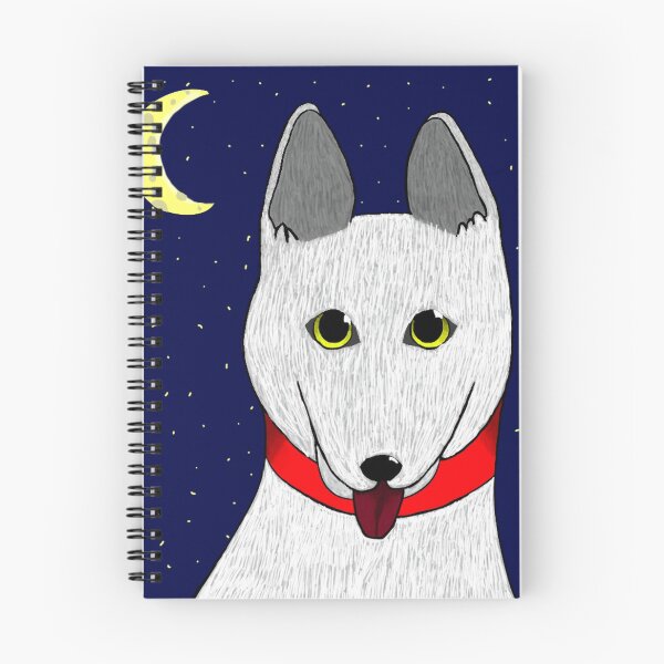 Item preview, Friends and Fears: The Two Lives of a Wolf-Dog "Original Cover Art' designed and sold by FloofCat.