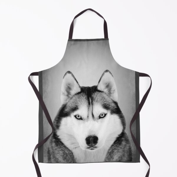 Item preview, Siberian Husky dog - BW Vintage - D40 designed and sold by DecoVintage.