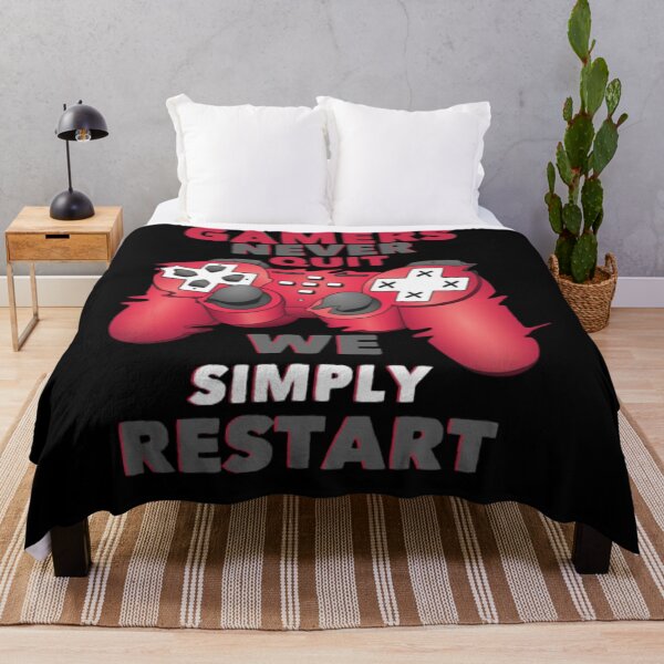 Item preview, gamers never quit we simply restart designed and sold by Jesar.