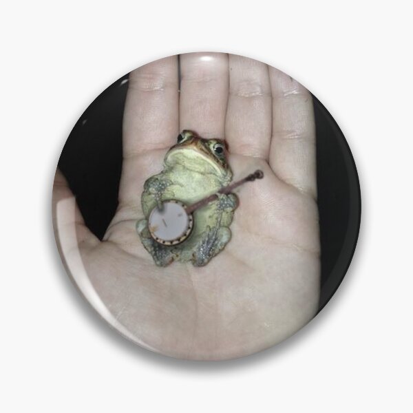Item preview, Frog Playing Banjo designed and sold by freakydutchkid.