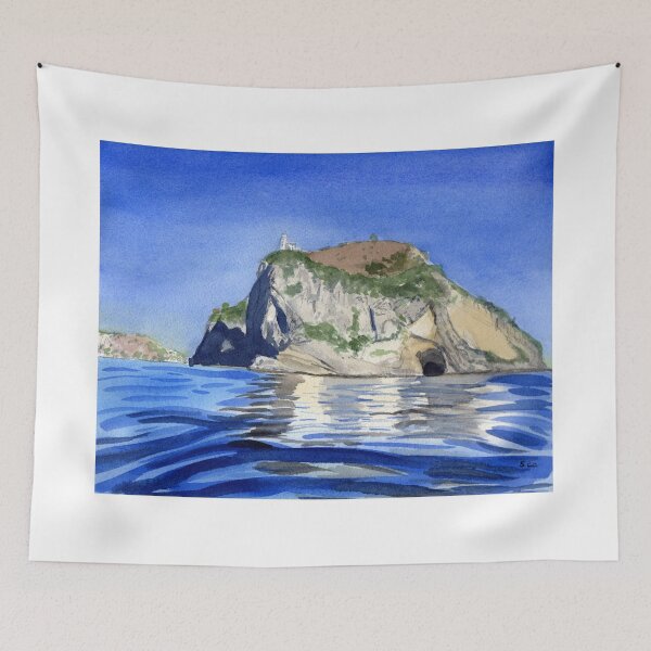 Item preview, Lighthouse in Campania designed and sold by Sandra Connelly.
