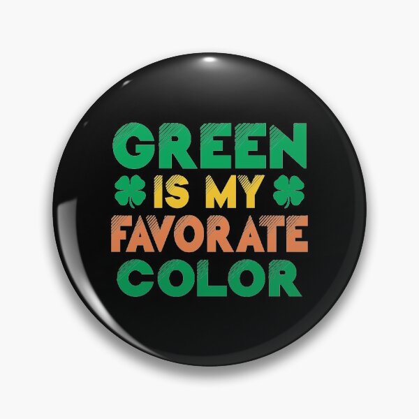 Item preview, green is my favorate color designed and sold by PUNCH ME IN SHOP.