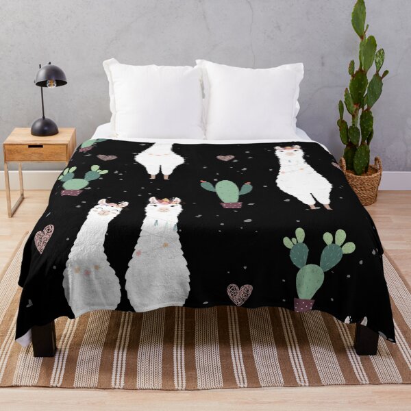 Item preview, Lama, alpacas cactus Pattern designed and sold by MHabeeb.