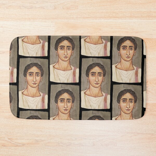 Item preview, Fayum mummy portrait ancient Egypt woman designed and sold by The-Roman-Lady.