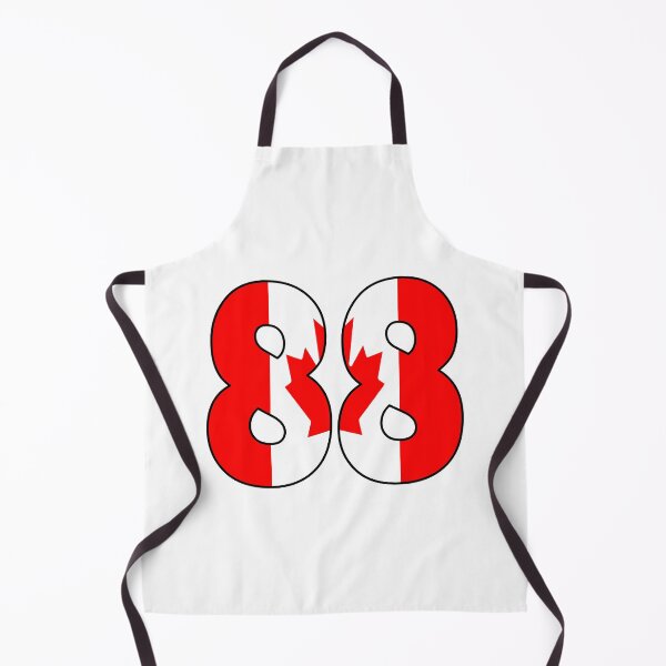 Item preview, Number 88 with Canadian flag on the background designed and sold by AllShirts21.