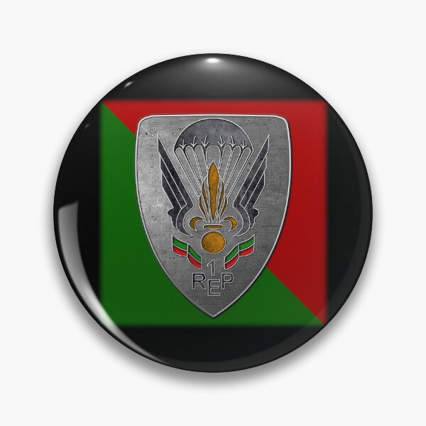 Item preview, French Foreign Legion Parachute Regiment Badge designed and sold by sirglennbo.