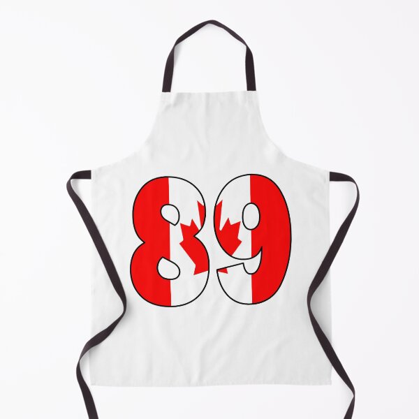 Item preview, Number 89 with Canadian flag on the background designed and sold by AllShirts21.