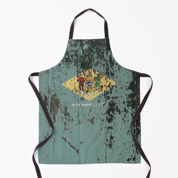 Item preview, Delaware Flag Rustic designed and sold by TRowanDesign.