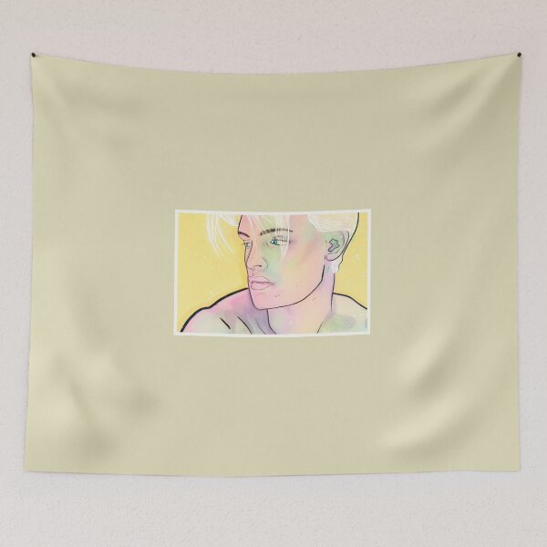 Item preview, Hipster Boy portrait designed and sold by Mudkip.