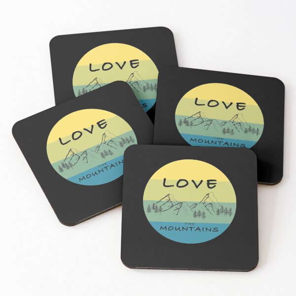 Item preview,  I Love The Mountains. Great gift for someone who love hiking. designed and sold by Kipcio.