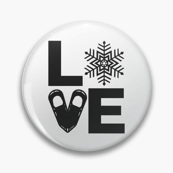 Item preview, Snowshoeing - I LOVE Snowshoes designed and sold by EstelleStar.