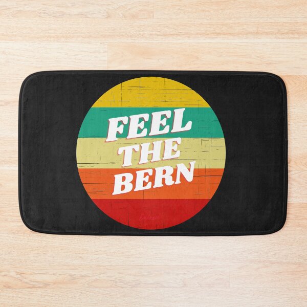 Item preview, FEEL THE BERN, POLITICAL HUMOR, GRUNGE LOGO,  designed and sold by R B Chrystal.
