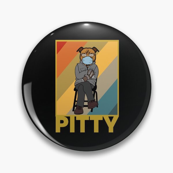 Item preview, Pit bull Mittens Sitting Inauguration Funny Meme designed and sold by BuynPose.