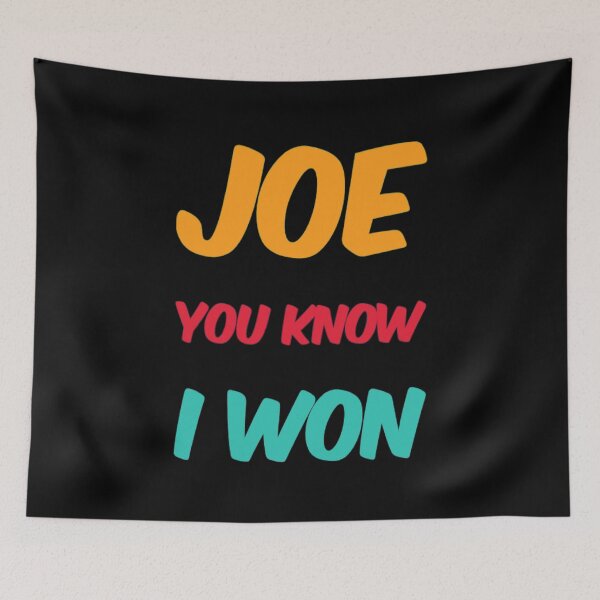 Item preview, Joe You Know I Won designed and sold by Artistive.
