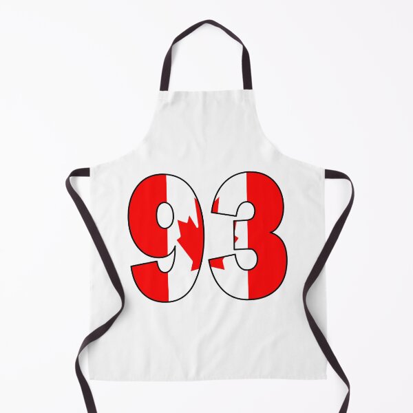 Item preview, Number 93 with Canadian flag on the background designed and sold by AllShirts21.