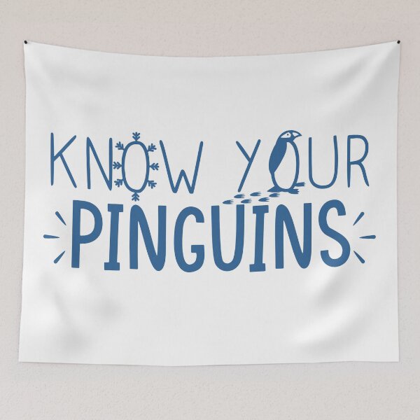 Item preview, know your penguins designed and sold by Unohana.