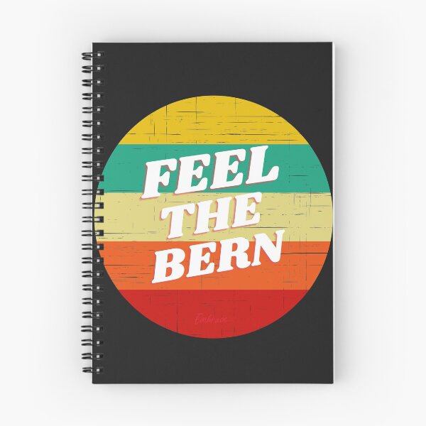 Item preview, FEEL THE BERN, POLITICAL HUMOR, GRUNGE LOGO,  designed and sold by R B Chrystal.