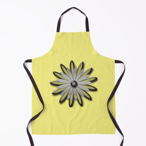 Item preview, Gray flower on yellow designed and sold by Ninaeva.