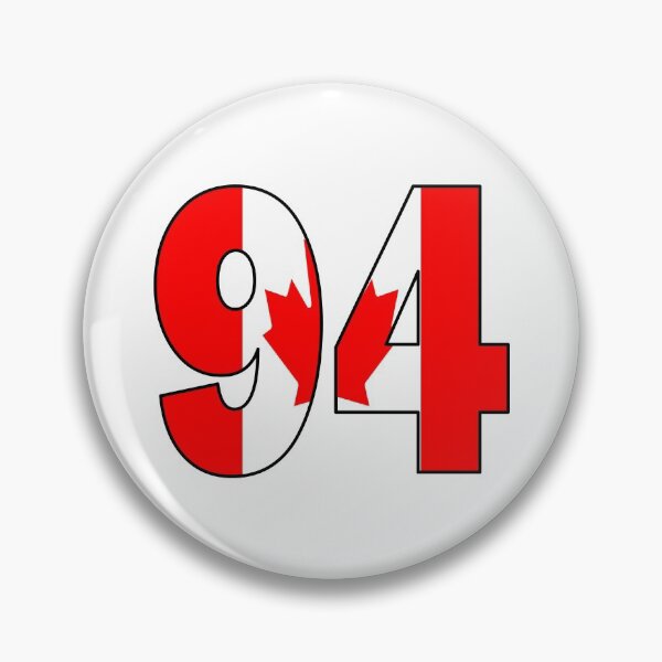 Item preview, Number 94 with Canadian flag on the background designed and sold by AllShirts21.