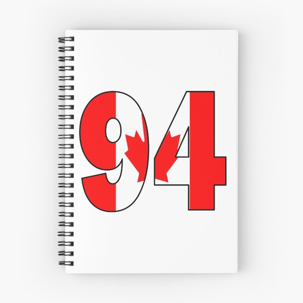 Item preview, Number 94 with Canadian flag on the background designed and sold by AllShirts21.