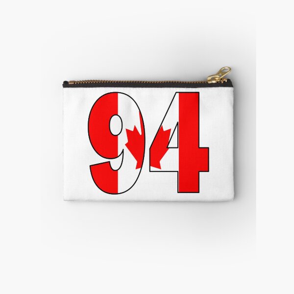 Item preview, Number 94 with Canadian flag on the background designed and sold by AllShirts21.