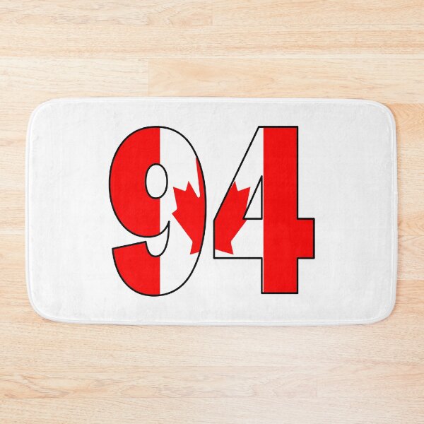 Item preview, Number 94 with Canadian flag on the background designed and sold by AllShirts21.