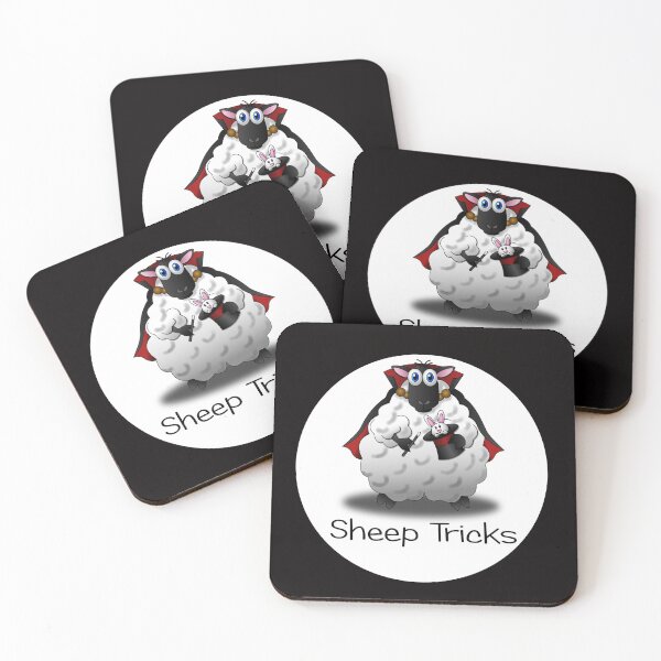 Item preview, Sheep Tricks with White Backing (for use on Dark products) designed and sold by NattyLouCreates.