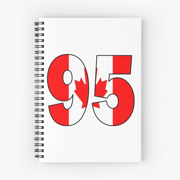 Item preview, Number 95 with Canadian flag on the background designed and sold by AllShirts21.