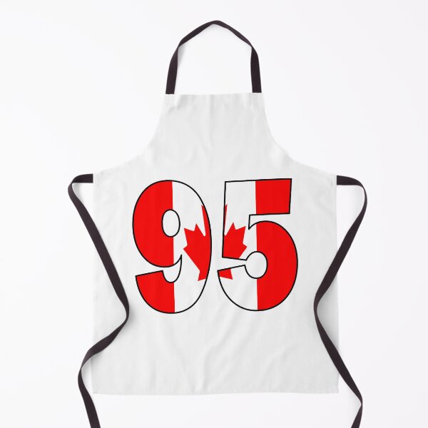 Item preview, Number 95 with Canadian flag on the background designed and sold by AllShirts21.