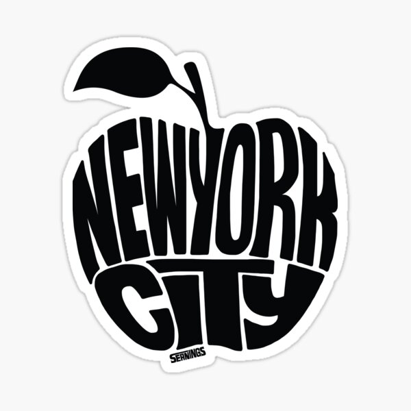 Item preview, NYC Big Apple (Black) designed and sold by seaning.