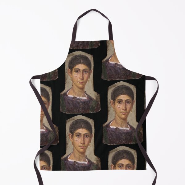 Item preview, Fayum mummy portrait ancient Egypt woman designed and sold by The-Roman-Lady.
