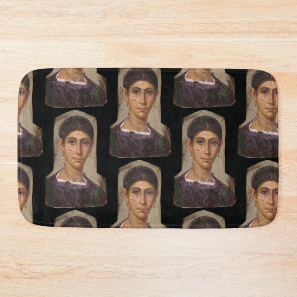 Item preview, Fayum mummy portrait ancient Egypt woman designed and sold by The-Roman-Lady.