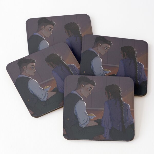 Item preview, Kaz and Inej  designed and sold by Polartss.