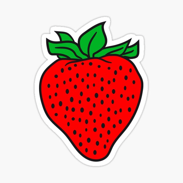 strawberry Sticker