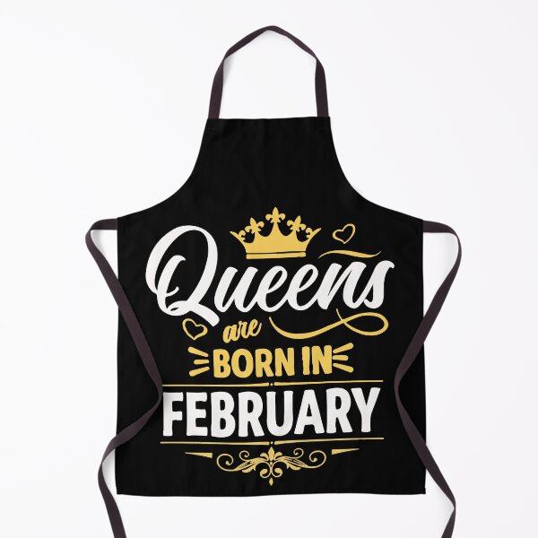Item preview, Queens Are Born On February designed and sold by mouad naouiri.