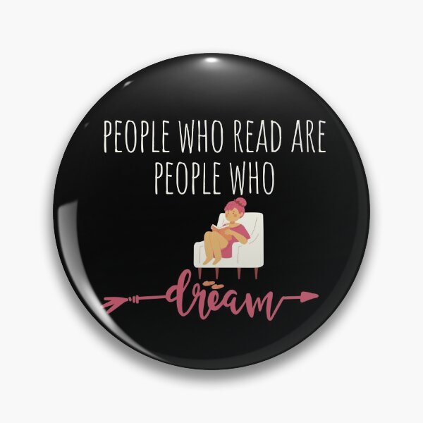 Item preview, Bookobsessed - People who read are people who dream book lover gift designed and sold by hyggekrog.