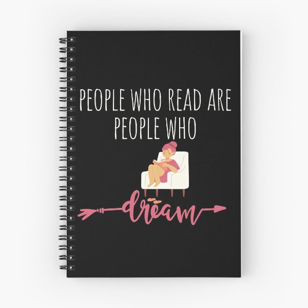 Item preview, Bookobsessed - People who read are people who dream book lover gift designed and sold by hyggekrog.