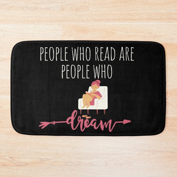 Item preview, Bookobsessed - People who read are people who dream book lover gift designed and sold by hyggekrog.